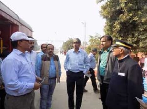 Asked him to fix passenger amenities