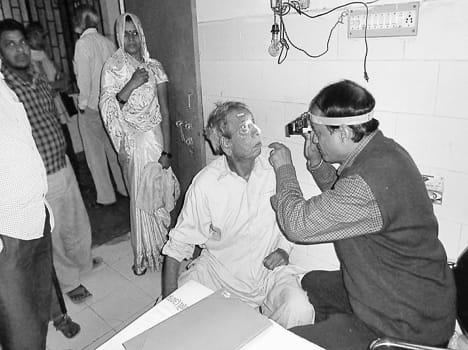 one dozen eye operation patients