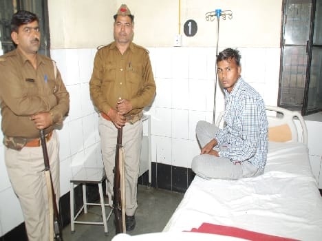 Beating detainees inside prison
