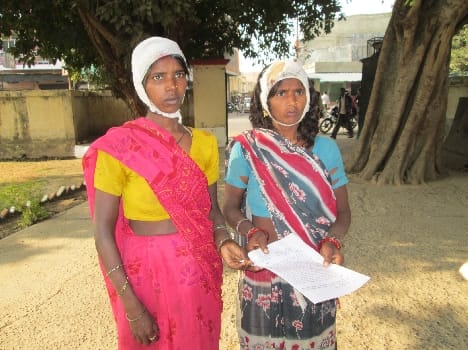 When not included in the enrollment of women beaten