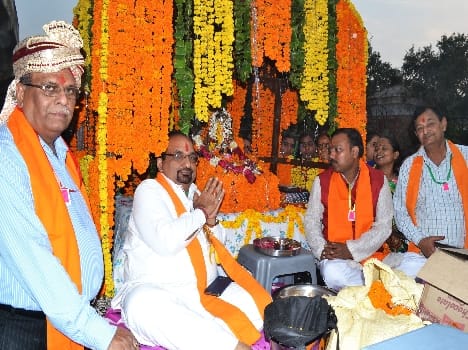Basil-Shaligram witnessed mass marriage