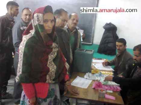 first phase panchayat election in himachal today.