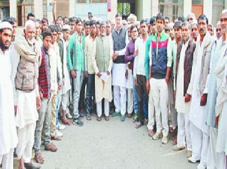 The villagers demonstrated Bntikedha