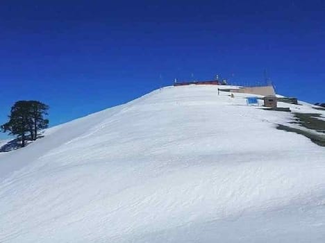 heavy snowfall in mandi