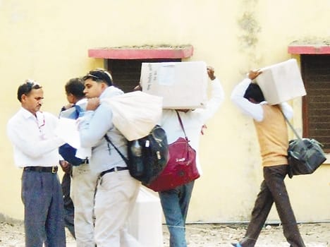 Today, voters will elect their government in 104 villages