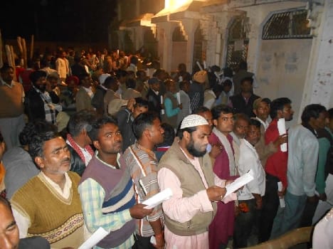 Nominations for the fourth stage Drew crowds of people to