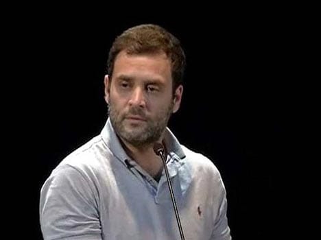 a student elixir nahar writes blog on rahul gandhi's fuction