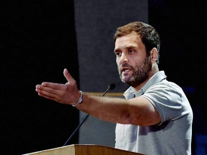 a student elixir nahar writes blog on rahul gandhi's fuction