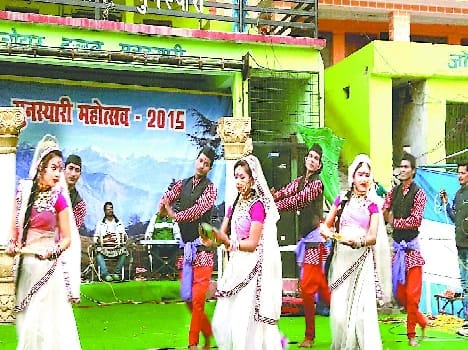 Festival started with Tableau Munsyari 