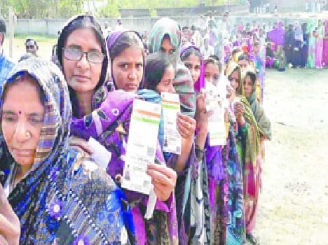 83 per cent turnout in first phase