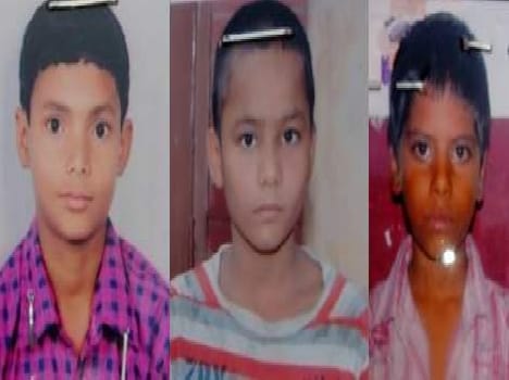 Three children fled from their home