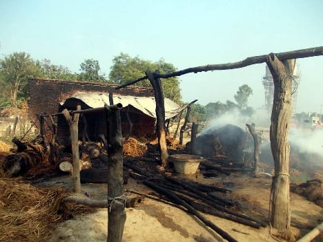 Gari fire Three cattle burns