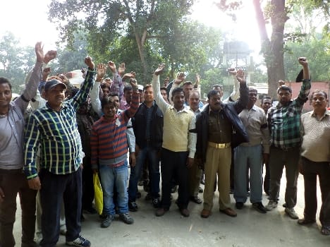 Dudhwa against the DM start work outs