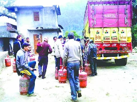Not getting gas cylinder
