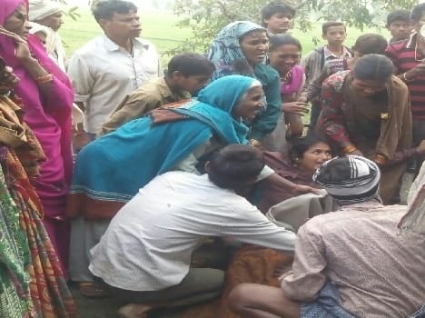 Boy crushed by tractor Killed , brother injured
