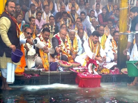 yamuna pujan by mathur chaturved parishad