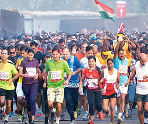 34 thousand people run in delhi half marathon