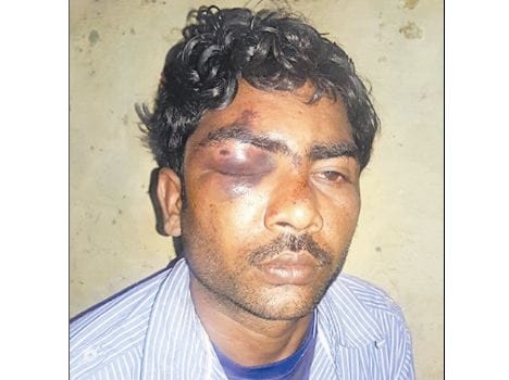police officers brutally beated man in chandigarh