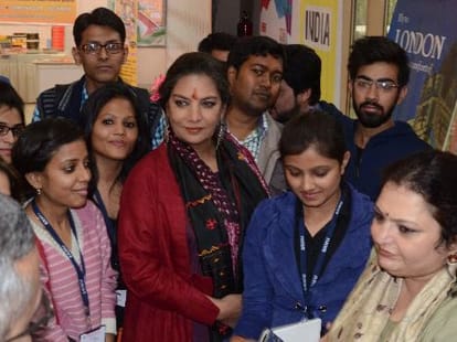 Actress Shabana Azmi speaks over intoleramce.
