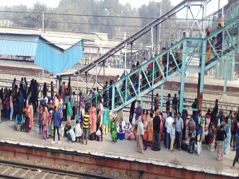 Mist stopped the speed of trains.