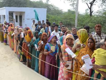 Village election second phase voting.