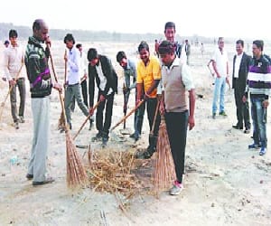 clean ganga campaign.