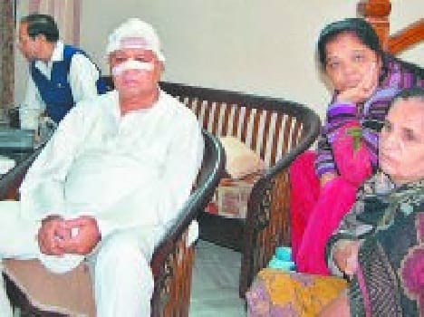 DACOITY IN SECTOR14 HOUSE