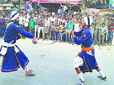 parkash festival turned the city chanting