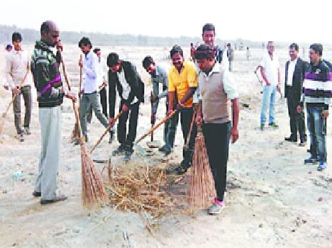 Ganga fire the imagination of the hygiene