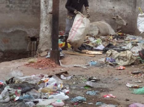 Invoices will be on putting trash in the open plots