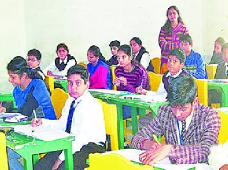 Examination descended Children