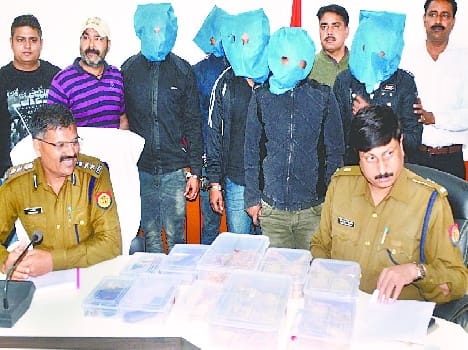 Mirganj disclosed robbery , five crooks arrested