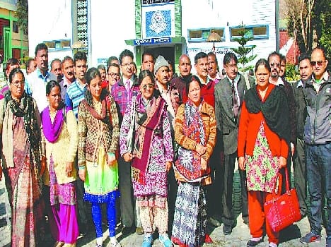 Students and staff face to face in terms of indecency 