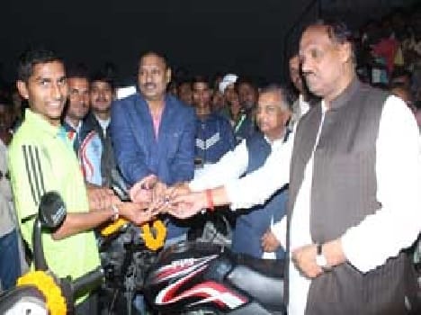 Abhishek and Varanasi Amrita first