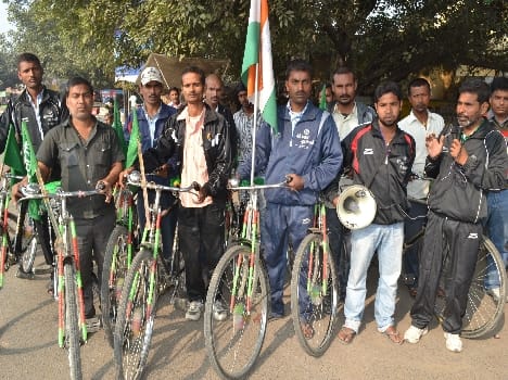 'Beti Bachao' message out bicycle rally