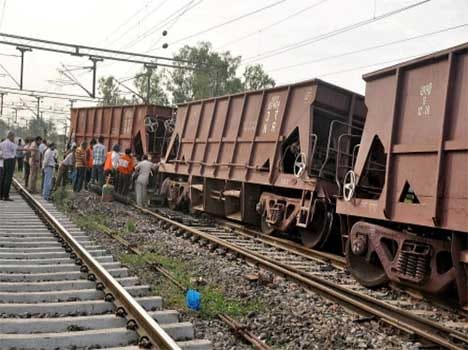 youth beat driver and capture goods train