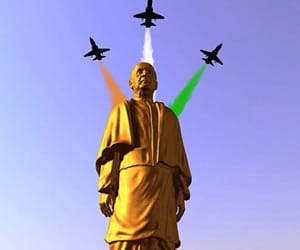 sardar patel's statue of unity is taking shape in china