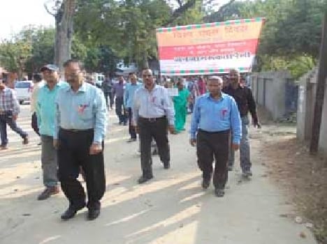 AIDS awareness rally