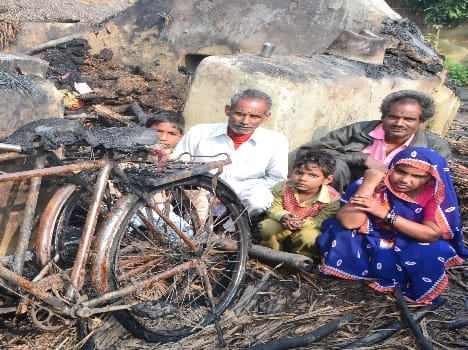 Two home burns , loss of thousands