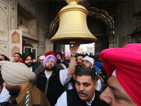 captain amrinder singh criticized parkash singh badal