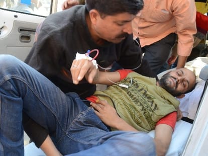five municipal worker take poison during protest in katra