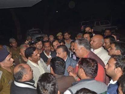 Mukhia Gujjar arrested, sent to jail.