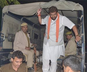 Mukhia Gujjar arrested, sent to jail.