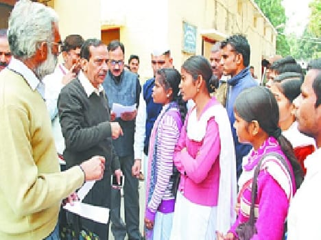The performance of students Collectorate
