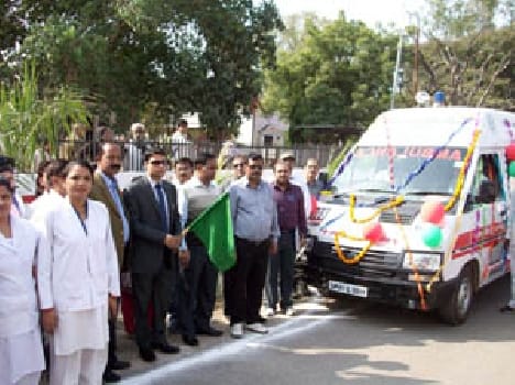 New ambulances appeared to nod