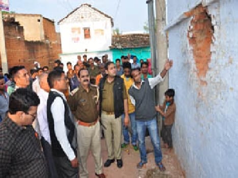 Panic in the blasts continued Bhojla