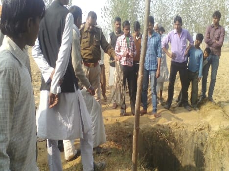 a dead body fournd in a well 
