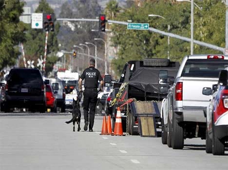 Explosives found in california attacker's home
