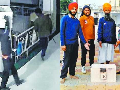 gurudwara golak robbery in kurali