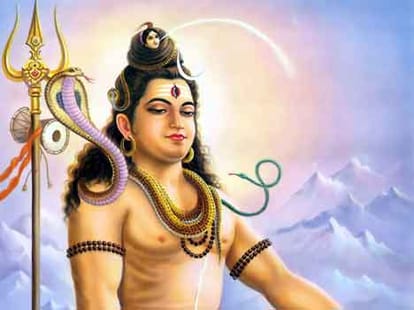 shiv puran story about shiv nag damru and trishul 
